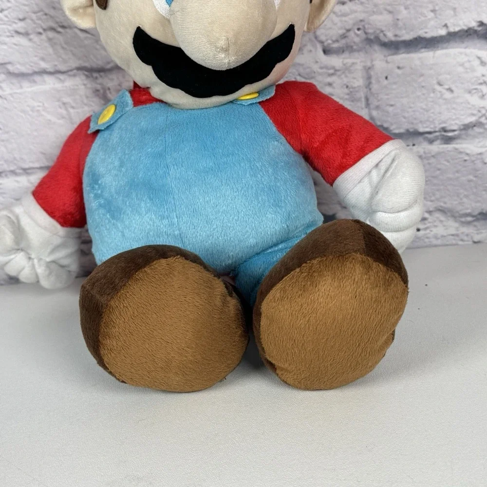 Nintendo Super Mario Bros Brothers Plush Backpack Stuffed Figure Toy Zip 18